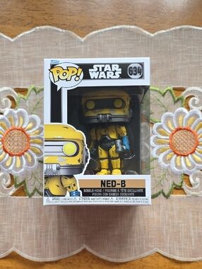 Funko Pop! Star Wars Ned-B Yellow and Black Vinyl Bobble-Head Figure #634